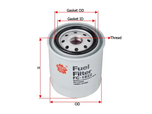 Fuel Filter (FC-1822)