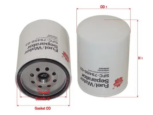 Water Trap, fuel system (SFC-79450-02)