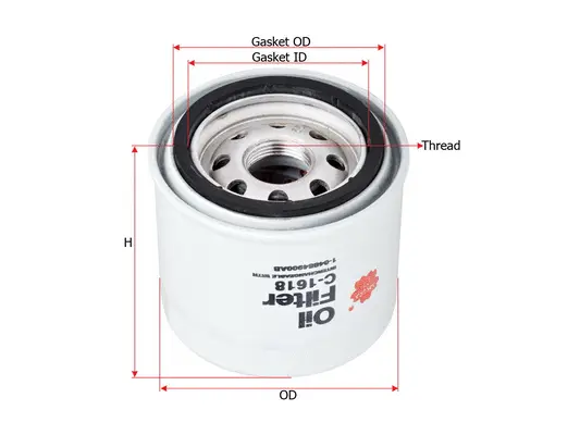 Oil Filter (C-1618)