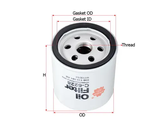 Oil Filter (C-6228)