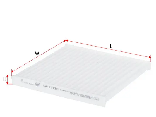Filter, cabin air (CA-17120)