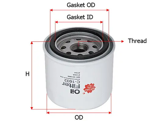Oil Filter (C-1032)
