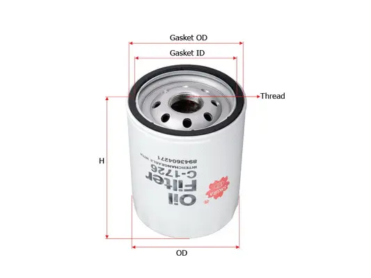 Oil Filter (C-1726)
