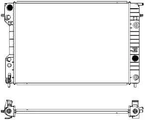 Radiator, engine cooling (3041-1001)
