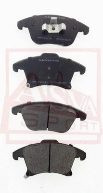 Brake Pad Set, disc brake (AKD-21104)