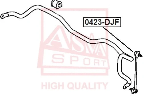 Link/Coupling Rod, stabiliser bar (0423-DJF)