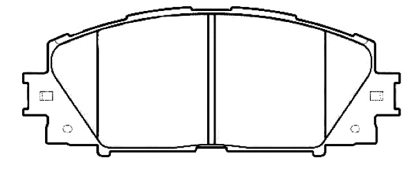 Brake Pad Set, disc brake (AKD-52270)