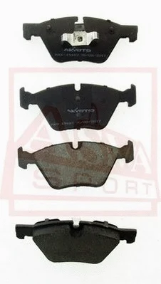 Brake Pad Set, disc brake (AKD-19107)