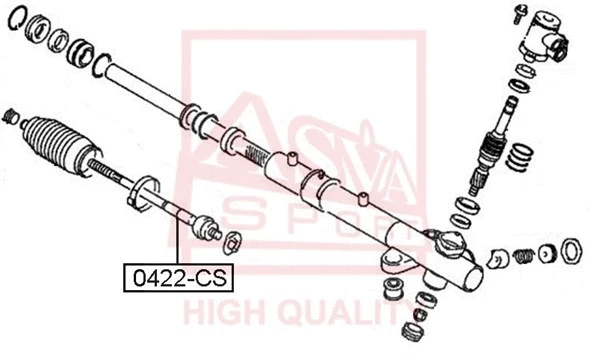 Inner Tie Rod (0422-CS)