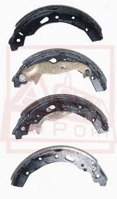 Brake Shoe Set (AKS-2638Z)