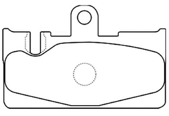 Brake Pad Set, disc brake (AKD-1456)