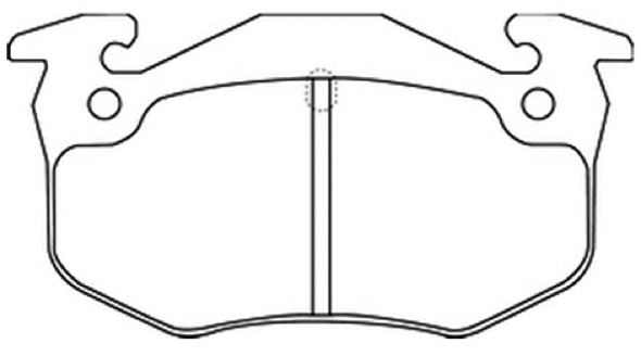 Brake Pad Set, disc brake (AKD-03322)
