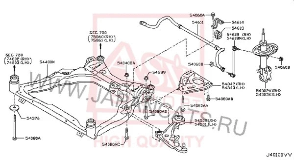 Control/Trailing Arm, wheel suspension (0224-055)