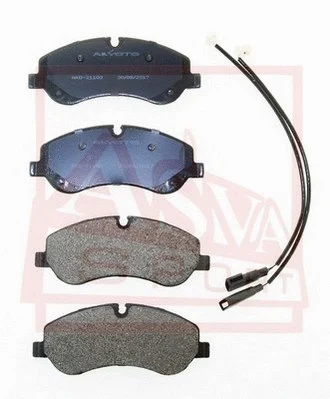 Brake Pad Set, disc brake (AKD-21103)