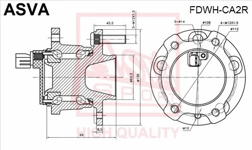 Wheel Hub (FDWH-CA2R)