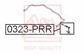Link/Coupling Rod, stabiliser bar (0323-PRR)