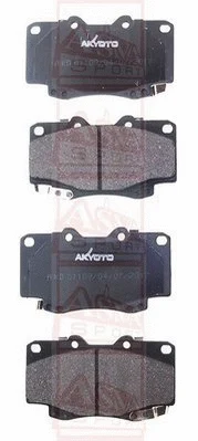 Brake Pad Set, disc brake (AKD-01109)