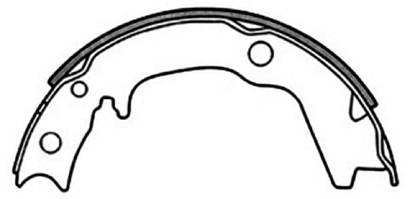 Brake Shoe Set (AKS-6704)