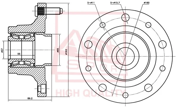 Wheel Hub (FDWH-TRR)