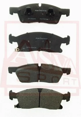 Brake Pad Set, disc brake (AKD-20104)