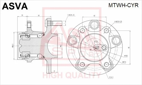 Wheel Hub (MTWH-CYR)
