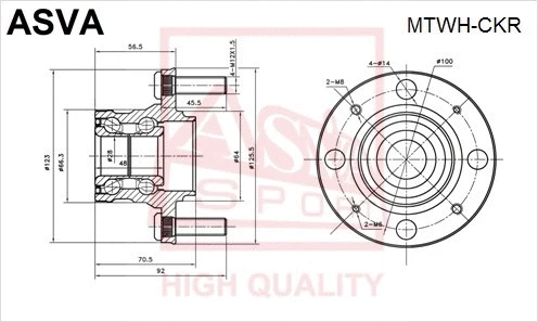 Wheel Hub (MTWH-CKR)