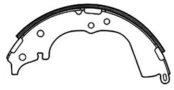 Brake Shoe Set (AKS-2330)