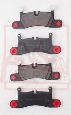 Brake Pad Set, disc brake (AKD-23201)