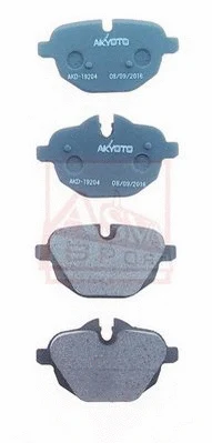 Brake Pad Set, disc brake (AKD-19204)
