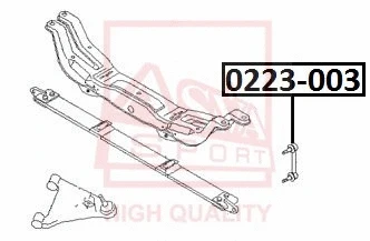 Link/Coupling Rod, stabiliser bar (0223-003)
