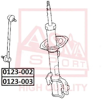 Link/Coupling Rod, stabiliser bar (0123-002)