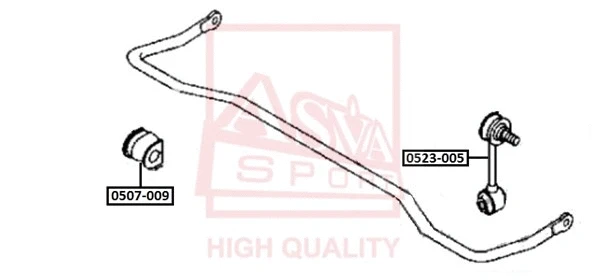 Link/Coupling Rod, stabiliser bar (0523-005)