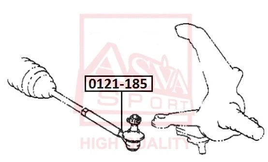 Tie Rod End (0121-185)