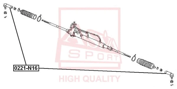 Tie Rod End (0221-N16)