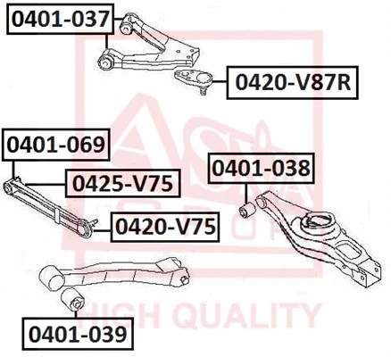 Ball Joint (0420-V87R)