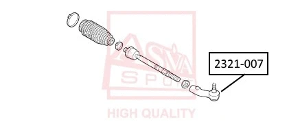 Tie Rod End (2321-001)