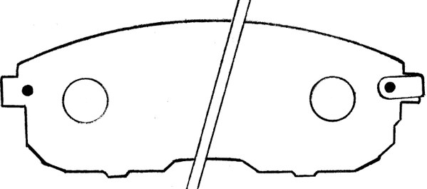 Brake Pad Set, disc brake (AKD-EM10A)