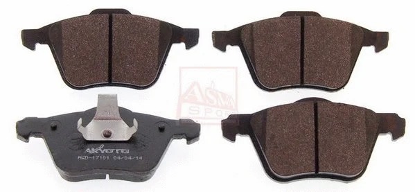 Brake Pad Set, disc brake (AKD-17101)