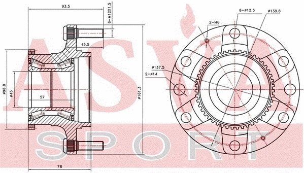 Wheel Hub (HYWH-SRXF)