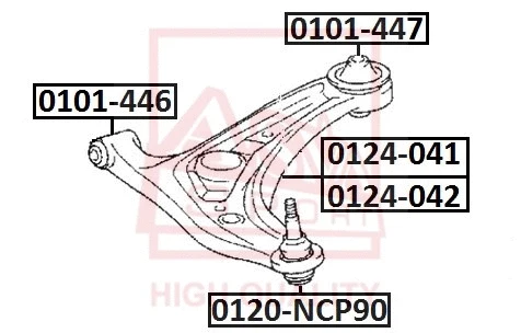 Ball Joint (0120-NCP90)