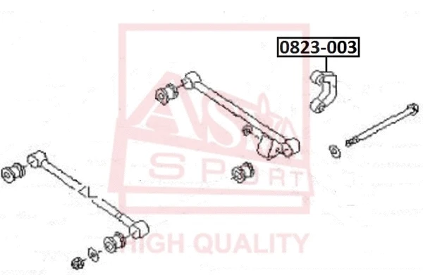 Link/Coupling Rod, stabiliser bar (0823-003)