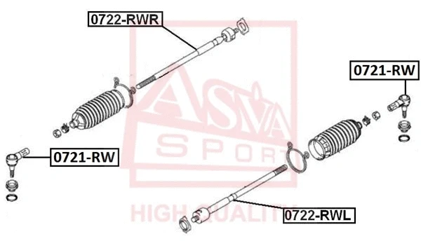 Tie Rod End (0721-RW)