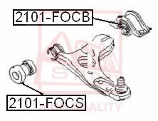 Mounting, control/trailing arm (2101-FOCB)
