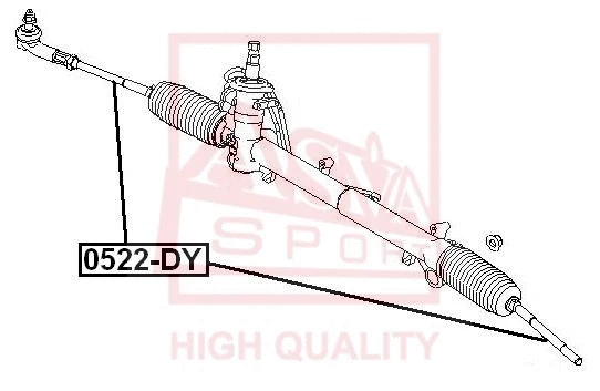 Inner Tie Rod (0522-DY)