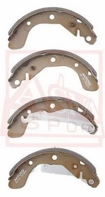 Brake Shoe Set (AKS-11201)