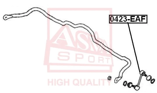 Link/Coupling Rod, stabiliser bar (0423-EAF)