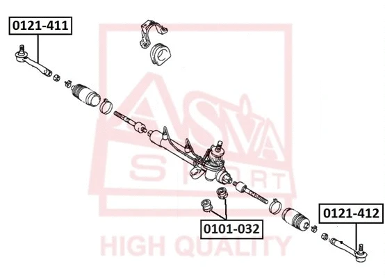 Tie Rod End (0121-412)