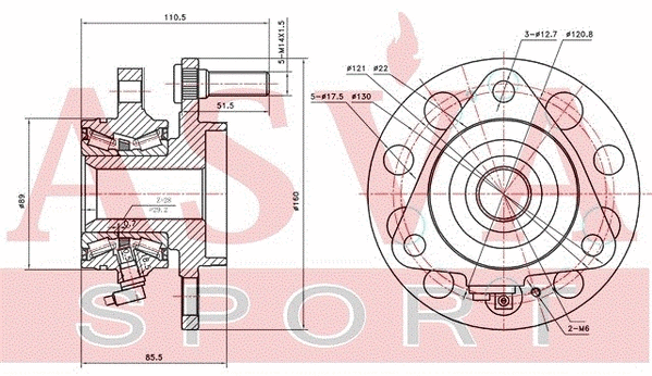 Wheel Hub (SYWH-REXF)