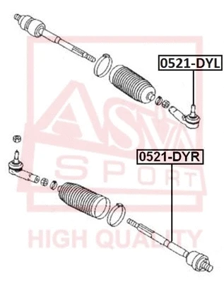 Tie Rod End (0521-DYR)