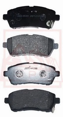 Brake Pad Set, disc brake (AKD-5544)